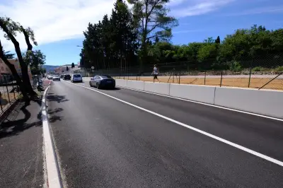 Grasse : l'élargissement du chemin des Chênes fluidifie enfin la circulation