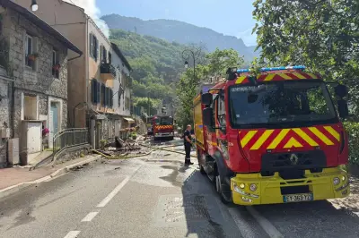 Incendie à Clans : les pleurs d'un nourrisson sauvent sa famille en pleine nuit