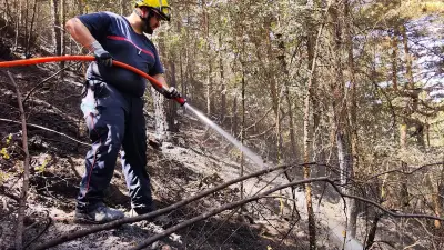 Incendie près de Millau : 130 pompiers mobilisés pour éviter toute reprise du feu