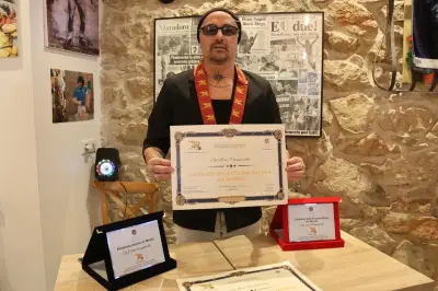 Ivan Pasquariello fait Chevalier de la cuisine italienne à Rome