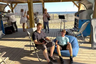 La bibliothèque Effet Mer revient sur la plage des Sablettes à La Seyne