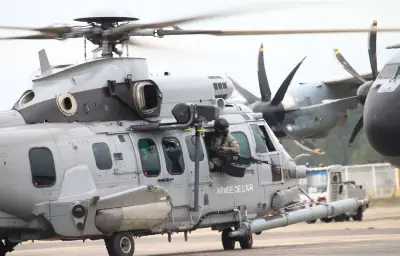 L'armée de l'Air teste des tirs anti-drones depuis un hélicoptère Caracal