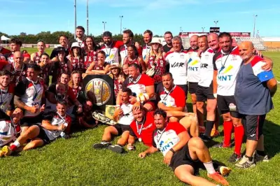 Les pompiers du Var champions de France de rugby