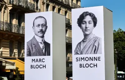 Marc Bloch et son épouse Simonne Vidal entrent au Panthéon