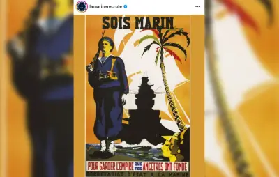 Marine nationale : vives critiques après l'usage d'affiches coloniales de Vichy