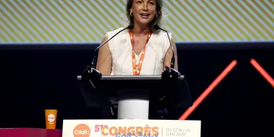 Marylise Léon réélue à la tête de la CFDT, veut passer à l'offensive