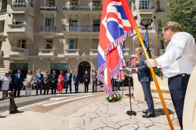 À Monaco, lecture de l'Appel du 18 juin pour la gratitude éternelle envers la Grande-Bretagne