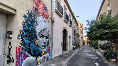 Nouveau street-art à Sète : Azba86 dévoile un hommage à la mer
