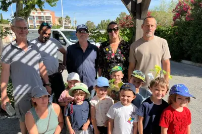 Potager pédagogique à Sainte-Maxime : les écoliers plantent des courges
