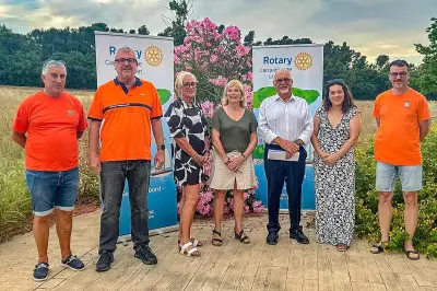 Rotary Club remet 4 chèques à des associations locales à La Crau
