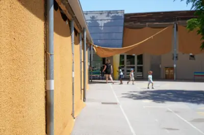 Sans clim, cette école de l'Hérault réduit la chaleur avec des solutions low tech