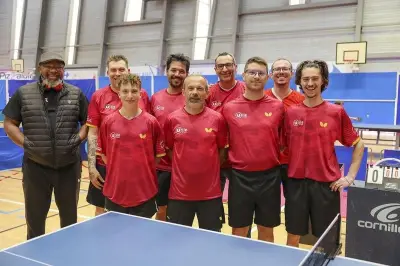 Tennis de table : l'entente UST-Cavalaire monte en nationale 3