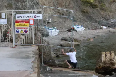 À Toulon, des baigneurs bravent l'interdiction de l'anse Méjean malgré les risques