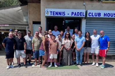 Tournoi de padel en hommage au pompier Johan Doyhenard à La Roquette-sur-Siagne