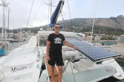 Triathlons extrêmes : un Mentonnais cardiaque récolte des dons