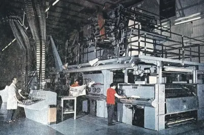 Var-matin : pionnier de l'impression couleur en 1970