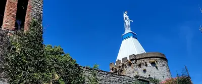 Vierge de l'Ermitage restaurée après avoir été mitraillée en 2024