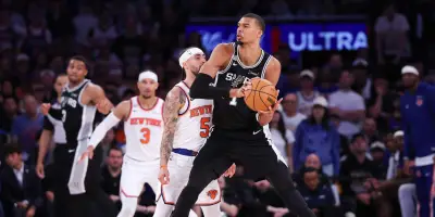 Wembanyama et les Spurs contrarient New York sous les yeux de Trump hué