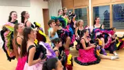 150 danseurs au spectacle Moulin Rouge de la Jazz Dance Team à Grabels