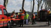Accident grave à Montarnaud : un homme de 45 ans évacué en urgence après un choc
