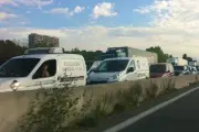 Accident sur l'A8 : bouchons géants entre Antibes et Nice ce lundi