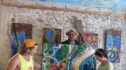 Ahmed Djelilate expose au Maquis : musique et peinture en harmonie