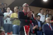 Albert II félicite l'AS Monaco Basket pour son troisième titre de champion de France