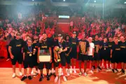 AS Monaco Basket célèbre son quadruplé historique avec ses abonnés