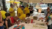 Atelier créatif de drapeaux pour les Fèstas dau Volo Biòu à Saint-Ambroix