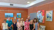 Atelier de peinture : les artistes amateurs exposent leurs œuvres à Pouzolles