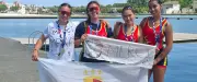 Beaucaire remporte deux médailles d'argent aux championnats de France sprint d'aviron