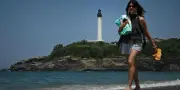 À Biarritz, l'effondrement d'une falaise accentue les craintes sur l'érosion de la côte basque