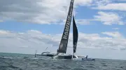 À bord du maxi-trimaran d'Armel Le Cléac'h : vitesse et gigantisme