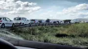Bouchons sur l'A75 : le fauchage en cause, pas d'accident
