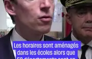 Canicule : 784 écoles aménagent les horaires, 4000 candidats au bac reportés