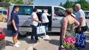 Canicule : la navette communale, solution pratique pour aller au marché