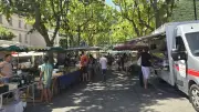 Chaleur et 180 ans de La Grand-Combe animent le marché cévenol