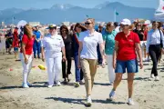 Charlène de Monaco sensibilise les enfants à la sécurité aquatique en Italie