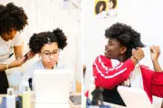 Cheveux texturés : le marché pour enfants prend racine