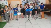 Chorale intergénérationnelle au collège Ferdinand-Fabre de Bédarieux