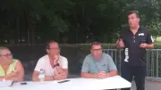 Christophe Arnaud reçoit la médaille du district Gard-Lozère lors de l'AG de l'EFCV