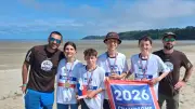 Collège Marcel-Aymard de Millau : premier titre de champion de France UNSS en raid sport partagé