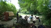 Collégiens en immersion dans les jardins partagés du Pont du Gard