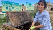 Composter pour lutter contre le gaspillage alimentaire : l'engagement d'une enseignante gardoise