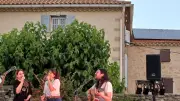 Concert Blue Hôtel au jardin du curé : un moment suspendu à Pujaut