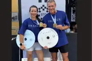 Couple antibois champion du monde Hyrox en Suède pour leur 2e compétition