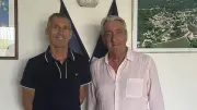 Denis Bouad rencontre le nouveau maire de La Capelle-et-Masmolène
