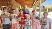 Denis Terraillon initie les élèves à la photo illusion à Montarnaud