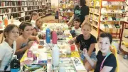 Dernier atelier créatif à la médiathèque de Thézan-lès-Béziers