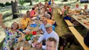 Dernier chantier de saison pour l'Ulpi : débroussaillage et convivialité